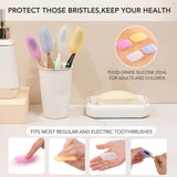 Muslish 21 Pack Travel Bottles for Toiletries, Leak - Proof TSA Compliant Silicone Travel Size Containers for Shampoo and Conditioner, BPA Free with Toiletry Bag (Cream)