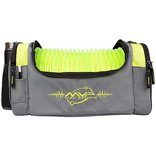 MVP Disc Sports Nucleus Tournament Disc Golf Bag (Lime) | Backpacks4Less