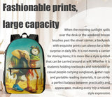 mxyteabz Cappuccino Assassino Backpack for Travel & Outdoor – Italian Brain Rot Backpack Meme Style with Spacious Pocket