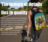 mxyteabz Cappuccino Assassino Backpack for Travel & Outdoor – Italian Brain Rot Backpack Meme Style with Spacious Pocket