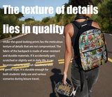 mxyteabz Cappuccino Assassino Backpack for Travel & Outdoor – Italian Brain Rot Backpack Meme Style with Spacious Pocketb (A)