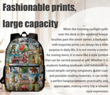 mxyteabz Cappuccino Assassino Backpack for Travel & Outdoor – Italian Brain Rot Backpack Meme Style with Spacious Pocketb (A)