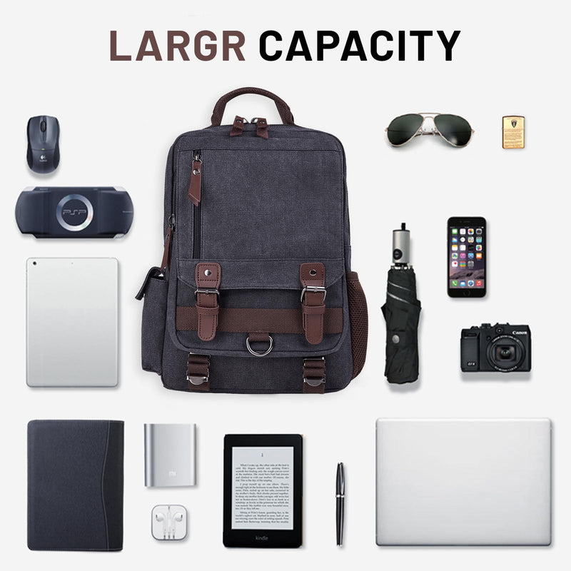 mygreen Sling Canvas Cross Body Messenger Bag Shoulder Backpack