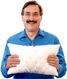 MyPillow Multi - Use Travel Pillow Compact Pillow for On - The - Go Comfort and Sleeping, Portable, Compact, Washable Pillow for Adult and Kids Neck Support [Midnight Blue]