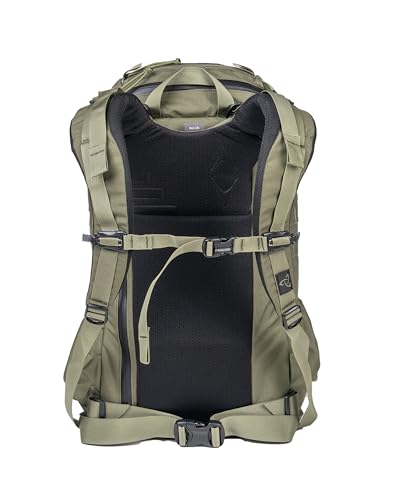 Mystery Ranch 2 Day Backpack – Modern Utility Bag w/Exterior Webbing, Removable Waist Belt & Laptop Sleeve – Ponderosa, S/M