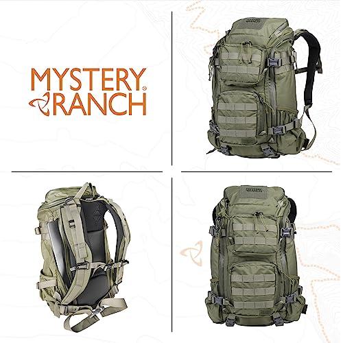Mystery Ranch Blitz 30 Backpack – Tactical Daypack with Waistbelt & Padded Laptop Sleeve – Forest, 30L, S/M