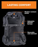 Mystery Ranch Blitz 30 Backpack – Weather-Resistant with Adjustable Harness, Removable Belt & Laptop Sleeve – Black, L/XL