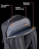 Mystery Ranch Rip Ruck 24 Backpack – Durable Bag w/Magnetic Zip Lid, Molded Back Panel & Padded Laptop Sleeve – Ponderosa