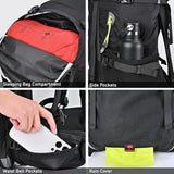 N NEVO RHINO 40L Internal Frame Hiking Backpack for Men Women with Rain Cover, Lightweight Outdoor Backpacking Backpack for Camping, Hiking, Traveling