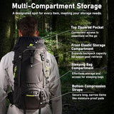 N NEVO RHINO 40L Internal Frame Hiking Backpack for Men Women with Rain Cover, Lightweight Outdoor Backpacking Backpack for Camping, Hiking, Traveling