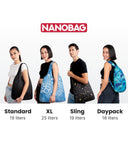Nanobag Daypack - Ultralight 16L Foldable Travel & Hiking Backpack, Reusable, Packable, Collapsible Bag for Men & Women