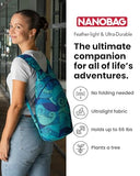 Nanobag Daypack - Ultralight 16L Foldable Travel & Hiking Backpack, Reusable, Packable, Collapsible Bag for Men & Women