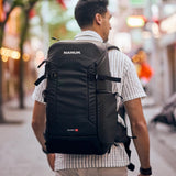 NANUK N - PVD 30L Camera Backpack – Water - Repellent with Rain Cover, Fits 2 Cameras, Drone, Tripod & 16" Laptop Compartment, Carry - On Approved – For Photographers, Travel & Hiking – Black