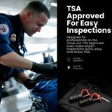 NANUK TSA Approved Lock – Durable, Secure Travel Case Lock with Cut - Resistant Steel Shackle & Rustproof