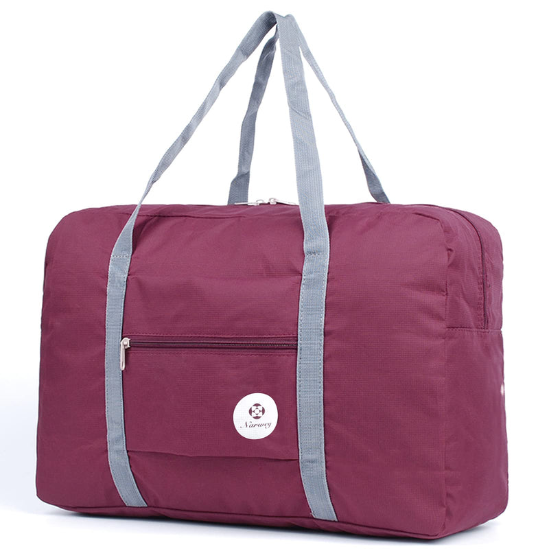 Narwey For Spirit Airlines Foldable Travel Duffel Bag Tote Carry on Luggage Sport Duffle Weekender Overnight for Women and Girls (1112 | Backpacks4Less