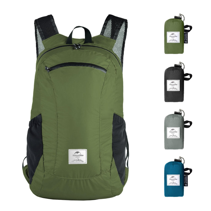 Naturehike 18L Lightweight Hiking Daypack, Waterproof Camping Packable Backpack Ultralight for Travel, Airplane, Adults