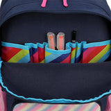 Nautica Backpack for Kids | Kindergarten, Elementary Children Backpack | 16" Tall | Retro Rainbow