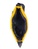 Nautica Diver Nylon Small Women's Crossbody Bag Purse with Adjustable Shoulder Strap, Sunny (Yellow)