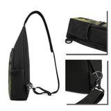 NCMDNWAUCK Chest Bag Sling Backpack Hi Bear Sit on the lawn Crossbody Sling Bag for Women Men Cross Body Bag