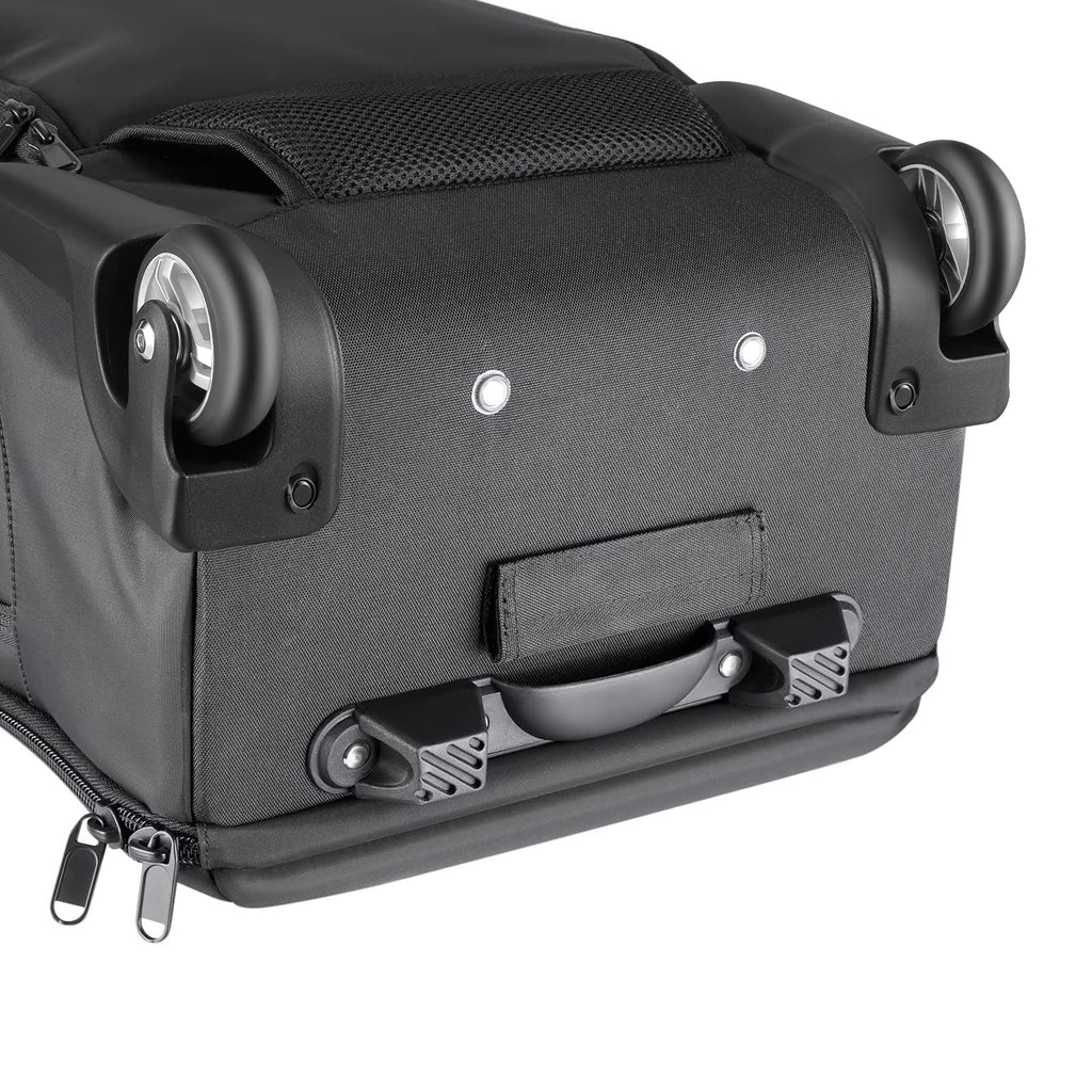 Camera Roll Backpack Neewer 2 - in - 1 Convertible Wheeled Camera Backpack, Rolling Luggage ...