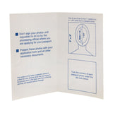 Neil Enterprises Passport Folders in Off - White - Pack of 100