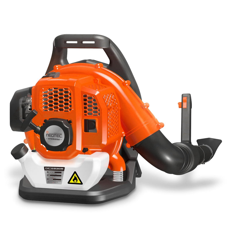 NEO - TEC 52 cc Gas Backpack Leaf Blower 564 CFM 216 MPH 2 - Cycle Engine Padded Harness Anti - Vibration Easy - Start Back Pack Leaf Blowers Gas for Lawn Yard Care - Gifts for Dad