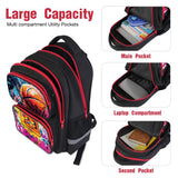 Neramty School Backpack for Boys, Basketball Backpack for Kid Backpack Suitable for 6 - 18 Kid, for Children Teens Elementary Middle School Bookbag Travel Back.