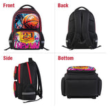 Neramty School Backpack for Boys, Basketball Backpack for Kid Backpack Suitable for 6 - 18 Kid, for Children Teens Elementary Middle School Bookbag Travel Back.