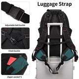 Nerlion 40L Hiking Backpack Travel Backpack for Men Women Camping Waterproof Outdoor Hiking Daypack Lightweight Backpack (Dark Green)
