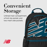 New Balance Backpack, Core Performance Daypack Small Hiking Bag, Black
