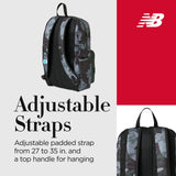 New Balance Backpack, Core Performance Daypack Small Hiking Bag, Green