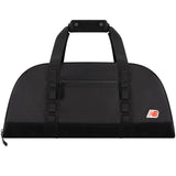 New Balance Duffel Bag, Legacy Icon Commuter Travel Bag for Men and Women, Black, One Size