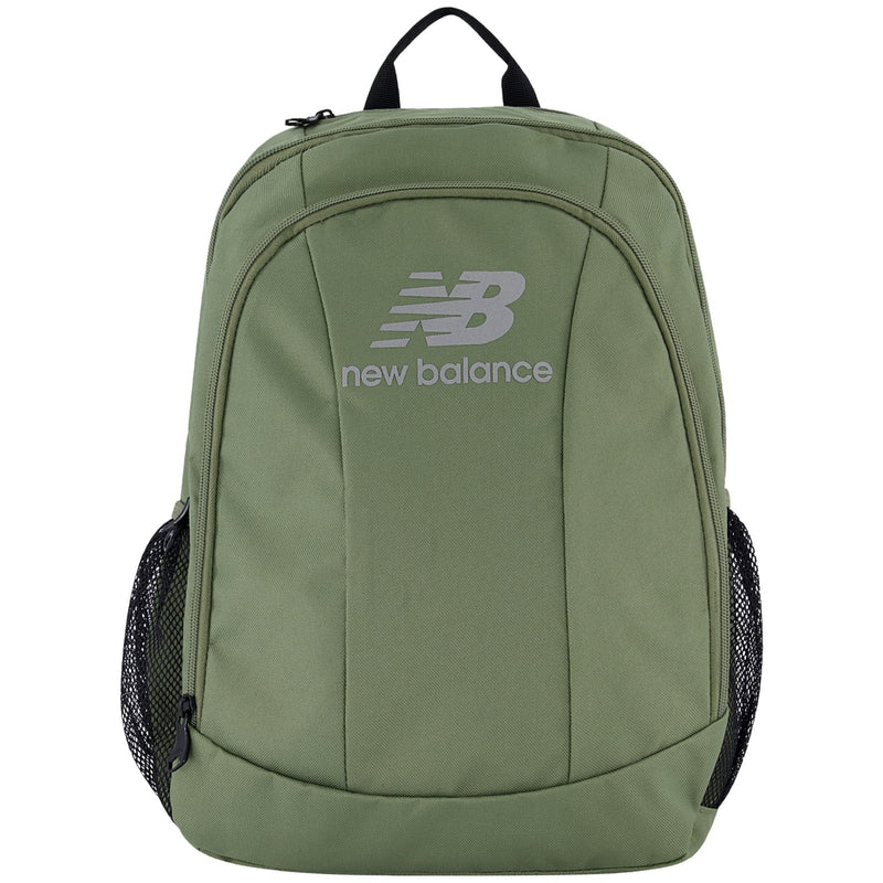 New Balance Laptop Backpack, Commuter Travel Bag for Men and Women, Olive, 19 Inch