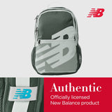 New Balance Laptop Backpack, Core Performance Travel Bag for Men and Women, Green, One Size