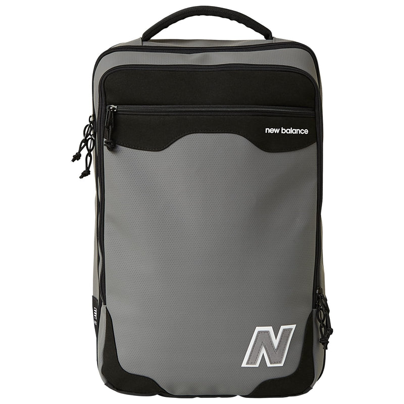 New Balance Laptop Backpack, Legacy Commuter Travel Bag for Men and Women, Grey, One Size