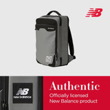 New Balance Laptop Backpack, Legacy Commuter Travel Bag for Men and Women, Grey, One Size