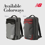 New Balance Laptop Backpack, Legacy Commuter Travel Bag for Men and Women, Grey, One Size