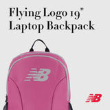 New Balance Laptop Backpack, Travel Computer Bag for Men and Women, Burgundy, 19 Inch