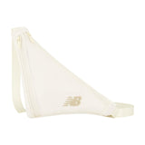 New Balance Women's Fanny Pack, Large Crossbody Waist Belt Bag, Off White