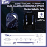 NEW TILAMI 18 inch Rolling Backpack Boys for School – Durable, Waterproof, Adjustable Handle, Stair Climbing, Variety of Colors & Patterns, Lightning Purple