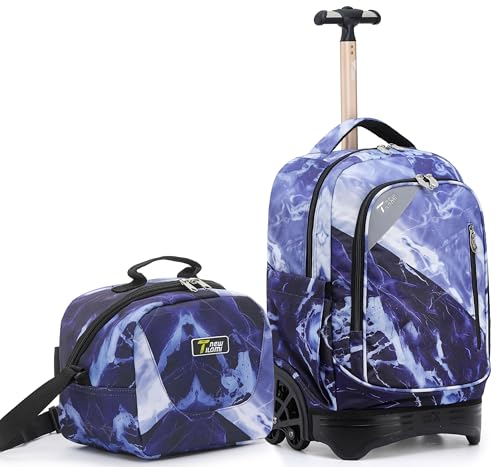 NEW TILAMI 18 inch Rolling Backpack Boys for School – Durable, Waterproof, Adjustable Handle, Stair Climbing, Variety of Colors & | Backpacks4Less