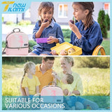 NEW TILAMI Kids Lunch Bag Double Insulated for tilami Rolling Backpack Girls Boys forTravel School Picnic, Fairy Blush