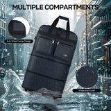 New York XPress 30''36''40''Rolling Wheeled Duffel Bag Suitcases with Wheels Expandable Foldable Luggage Bag Rolling Travel Bag Duffel Bag for Men Womens - NAVY,40
