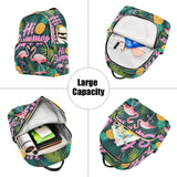 Nexawaveo Quilted Backpack for Women Hi Summer Tropical Carry - On 14 Inch Laptop Backpack