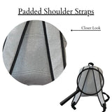 NGIL Canvas School Backpack (Glitter - Silver)