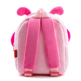 NICE CHOICE Cute Toddler Backpack Toddler Bag Plush Animal Cartoon Mini Travel Bag for Baby Girl Boy 2 - 6 Years(Pink Butterfly)