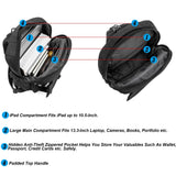 NICGID Sling Bag Backpack, 13.3'' Laptop Bag Crossbody Shoulder Chest Backpacks Travel Outdoors for Men Women