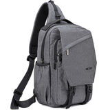 NICGID Sling Bag Backpack, 13.3'' Laptop Bag Crossbody Shoulder Chest Backpacks Travel Outdoors for Men Women