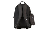 Nike 3 Brand Backpack with matching Pencil Case – Black – One Size (18L)