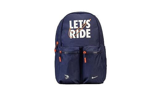 Nike 3 Brand Veriage Day Backpack - Let's Ride - Navy - One Size (16.5L)